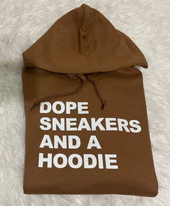 Dope Sneakers & a Hoodie